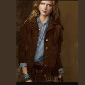 Ralph Lauren Western Fringe Jacket Small